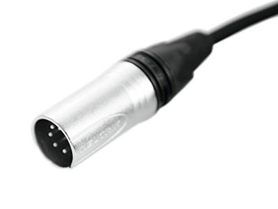 PSSO DMX cable XLR 5pin 0,5m bk Neutrik - thumbnail