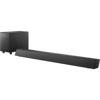 Philips B5305/12 SoundBar met Draadloze Subwoofer (2.1-Kanaals, 70 W Uitgangsvermogen, Bluetooth, HDMI ARC, Geometrisch Design, Geïntegreerde Wandsteunen) - thumbnail
