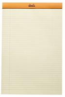 Schrijfblok Rhodia A4 lijn 80 vel 80gr geel - thumbnail