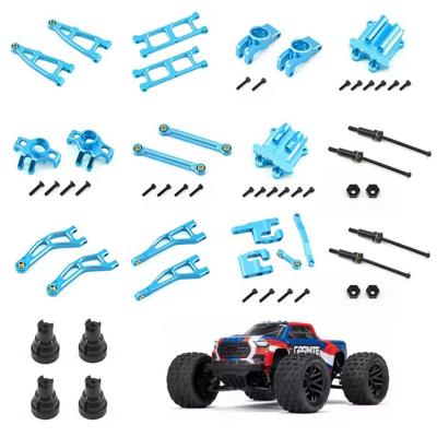 Aluminium / Metalen upgrade set voor de Arrma 1/18 Granite Grom - Rood Aluminium / Metalen upgrade set voor de Arrma 1/18 Granite Grom - Rood
