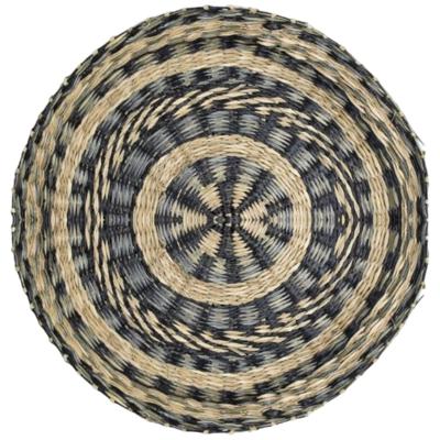 Dicht Zwart Muurmandje van Zeegras (40 cm) Dicht Zwart Muurmandje van Zeegras (40 cm)