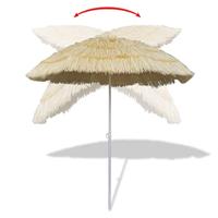 VidaXL Strandparasol kantelbaar hawaii-stijl - thumbnail