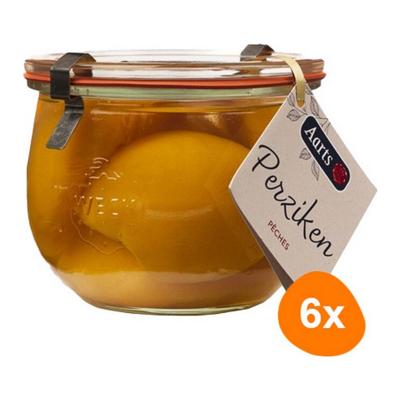 Aarts - Perziken op lichte siroop - 6x 500g