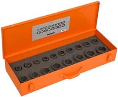 Bahco Slagdoppenset 3/4" | zeskant | inch-maten - 18-delig - koffer - K8901Z/18 Bahco Slagdoppenset 3/4" | zeskant | inch-maten - 18-delig - koffer - K8901Z/18