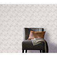 Dutch Wallcoverings Behang Carat Deluxe Dessin Wit/Zilver 10063-14 - thumbnail