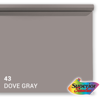 Superior Achtergrondpapier 43 Dove Grey 1,35 x 11m - thumbnail