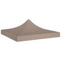 VidaXL Partytentdak 270 g/m² 3x3 m taupe - thumbnail