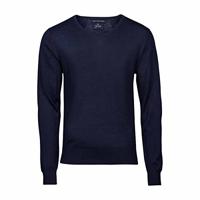 Tee Jays TJ6001 Men´s V-Neck Sweater - Grey Melange - L - thumbnail
