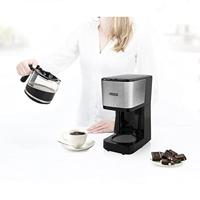 Princess 246030 Koffiezetapparaat Zwart, Zilver Capaciteit koppen: 8 - thumbnail
