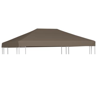 VidaXL Prieeldak 310 g/m² 3x4 m taupe