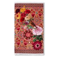 Happiness Strandlaken Velours Katoen Romy 100x180cm - sand - thumbnail