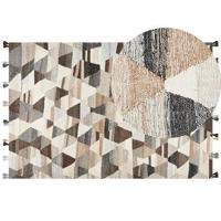 Beliani-ARGAVAND-Kelim vloerkleed-Multicolor-200 x 300 cm-Wol - thumbnail