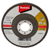 Makita Accessoires Lamellenschuurschijf 115mm Z120 - D-27660 D-27660 - thumbnail