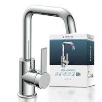 Schutte LOS ANGELES Wastafelkraan | Chroom - 33120 - thumbnail