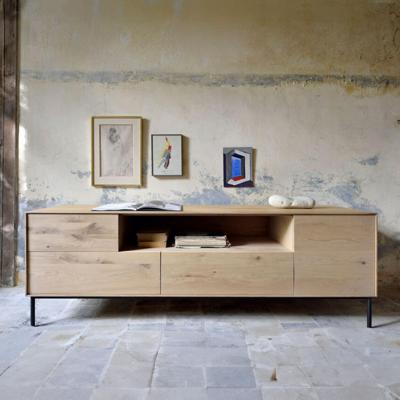 Ethnicraft TV-meubel 'Whitebird' Gevernist Eikenhout, 180cm