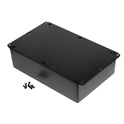 Hammond Electronics 1591XXFFLBK Universele behuizing 221 x 150 x 64 ABS Zwart 1 stuk(s)