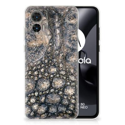 Motorola Edge 30 Neo | TPU Hoesje | Krokodillenprint