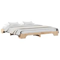 Bedframe Naturel 180 x 200 cm Massief grenenhout - thumbnail
