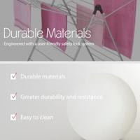 Tomado-Metaltex Automatic Droogrek 20 Meter Zilvergrijs - thumbnail