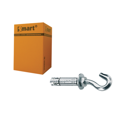 pgb-Europe SMART | Keilbouthuls + haak M10x110 Zn | 10 st SM00TR0011001103