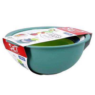 Rotho Caruba Schalenset met Vergiet 4-delig