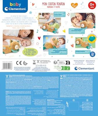 CLEMENTONI - Mijn spinnende kitten - Spint en ademt