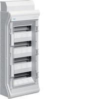 Hager VE412DN VE412DN Kleine verdeelkast Aantal groepen: 12 Aantal rijen: 4 Inhoud: 1 stuk(s) - thumbnail