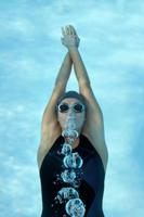 Arena air-bold swipe mirror - swimming goggles - thumbnail