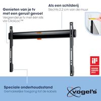 Vogel'S TVM 3605 Vaste tv-beugel TV beugel Zwart - thumbnail