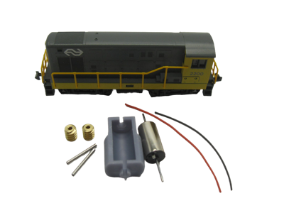 micromotor NM031G N motor ombouwset voor Minitrix NS 2200, US H12-44 micromotor NM031G N motor ombouwset voor Minitrix NS 2200, US H12-44
