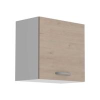 Oslo bovenste kast 1 deur - Decor Chene Jackson - L 60 x D 36 x H 58 cm - thumbnail