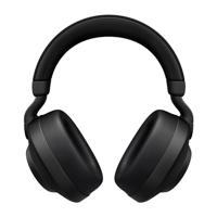 Jabra Elite 85h over-ear hoofdtelefoon - actieve ruisonderdrukking draadloze oortelefoon met lange levensduur van de batterij voor oproepen en muziek - zwart - thumbnail