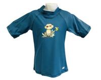 Banz Banz shirt Rash met korte mouwen junior jungle blauw 130 cm - thumbnail