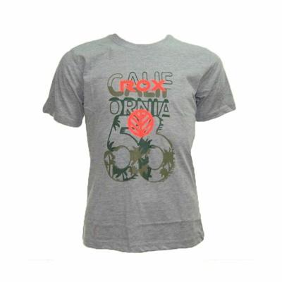 Heren-T-Shirt met Korte Mouwen Rox California 56 Lichtgrijs - Maat: M