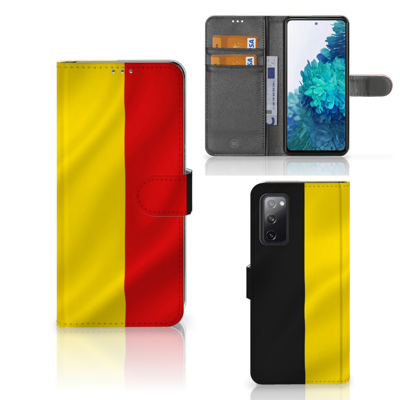Samsung Galaxy S20 FE | Bookstyle Case | Belgische Vlag