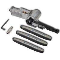 VidaXL Luchtdruk/pneumatische schuurmachine met 3 banden - thumbnail