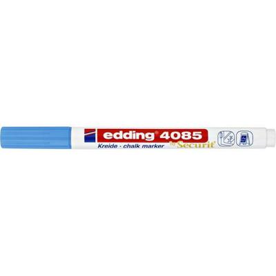 Krijtstift edding 4085 by Securit rond 1-2mm lichtblauw | 10 stuks