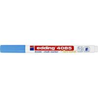 Krijtstift edding 4085 by Securit rond 1-2mm lichtblauw | 10 stuks - thumbnail