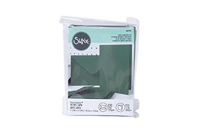 Sizzix • surfacez kaart & envelop set 10 vellen fir tree