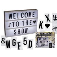 Letterbord met Licht - Cinema LightBox - thumbnail