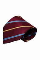 Alberto Vincelli Rode zijden stropdas Zerman 01 - thumbnail