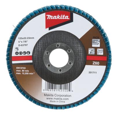Makita Accessoires Lamellenschuurschijf 125mm Z60 - D-63797 D-63797
