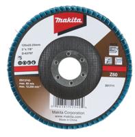 Makita Accessoires Lamellenschuurschijf 125mm Z60 - D-63797 D-63797 - thumbnail