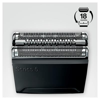 Braun KEYPART52BCOMBI Scheerhoofden Zwart Braun KEYPART52BCOMBI Scheerhoofden Zwart