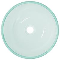 VidaXL Wasbak 35x12 cm gehard glas mat - thumbnail