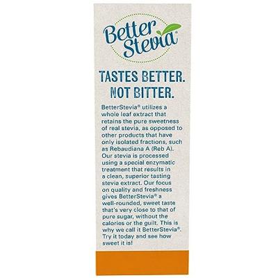 Better Stevia 100zakjes