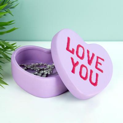 Snoephart sieradenbakje - Love You