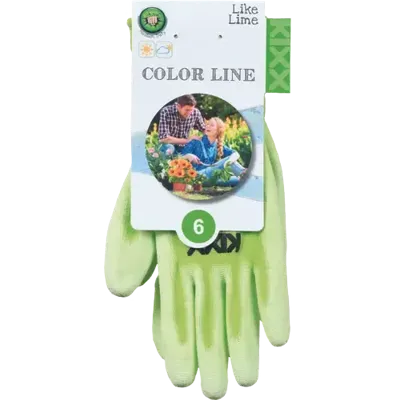 Kixx handschoen garden green maat 6