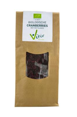 Vitiv Cranberries rietsuiker bio 250 Gram