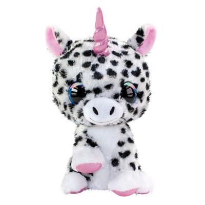 Lumo Stars knuffel - unicorn pilkku, 24cm